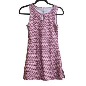 Nuu Muu Women XXS Athletic Dress Keyhole Sleeveless Golf Tennis Alpenglow RuuMuu